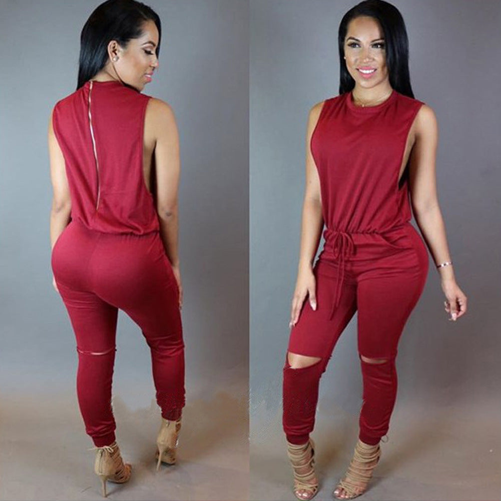 Zippered Jumpsuit