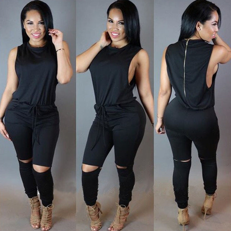 Zippered Jumpsuit