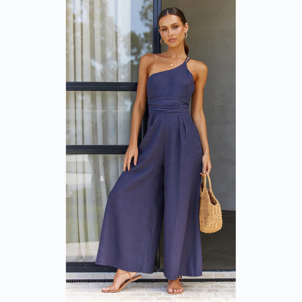 Wide-Leg Jumpsuit