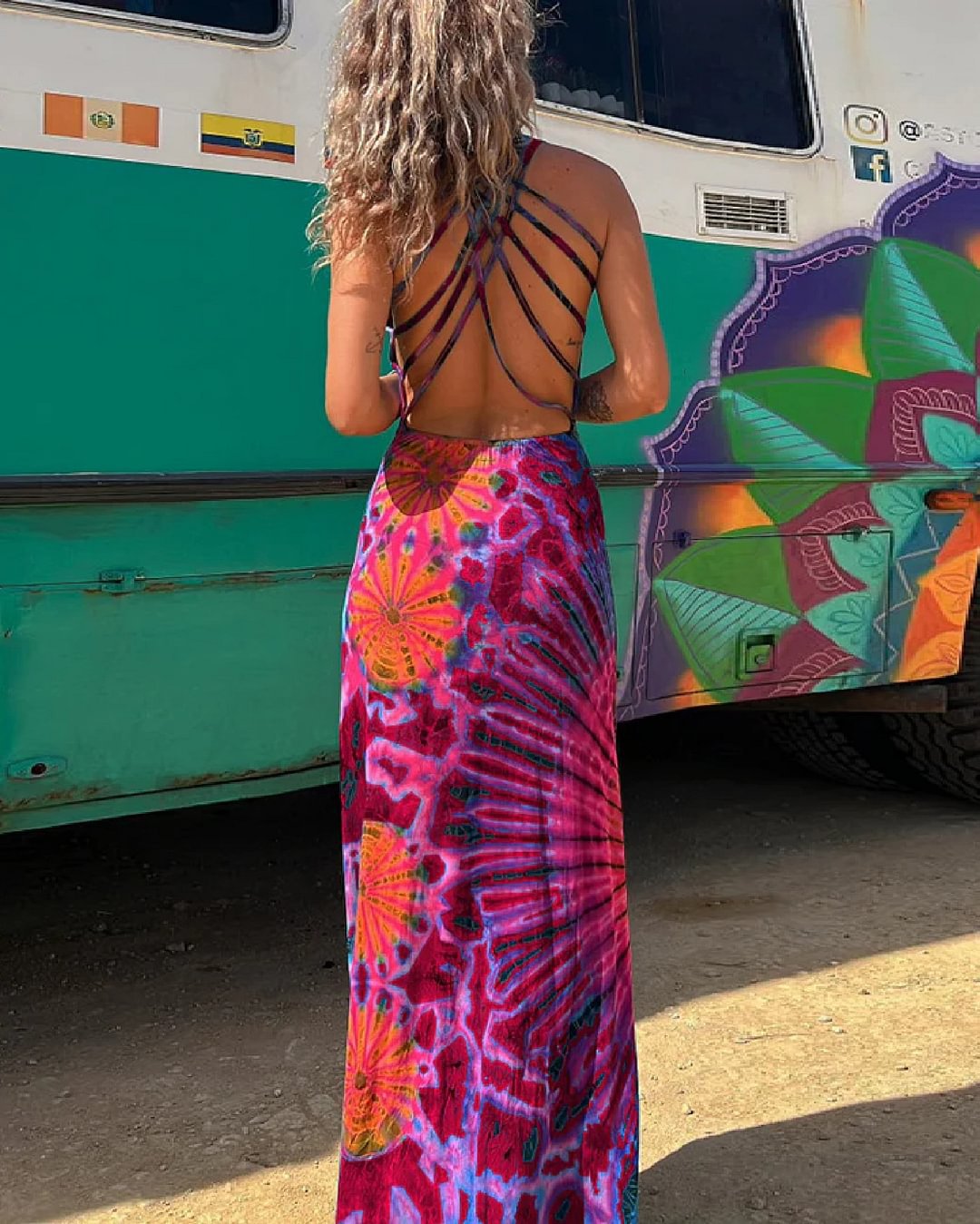 Backless Sling Dress