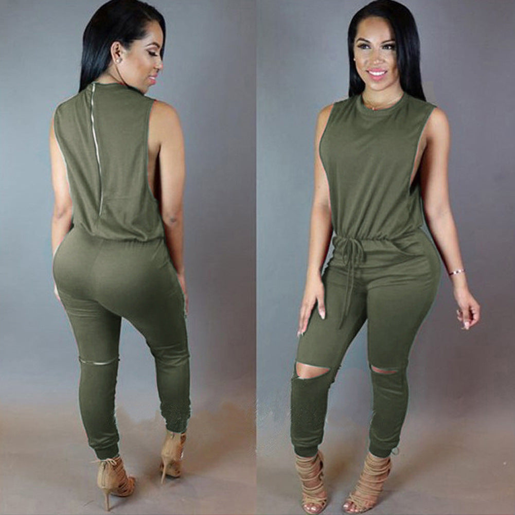 Zippered Jumpsuit